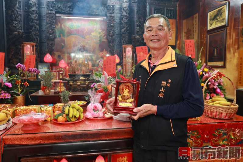 鹿谷永隆開山廟慶祝開山聖王聖誕暨重建142週年 許縣長獻香祈福